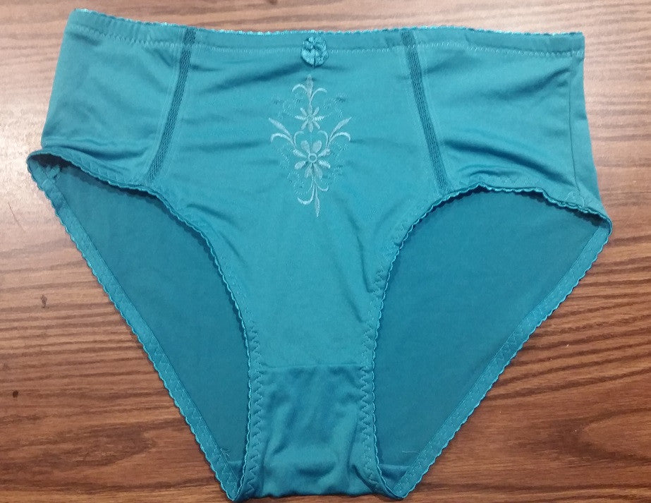 Emerald Green Plus-Size Briefs - size 3X