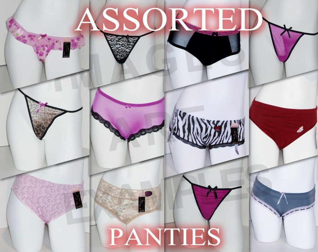 Wholesale $1 Panties Assorted Pieces - 1 Panty
