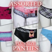 Plus-Size Bras, Panties, or Lingerie