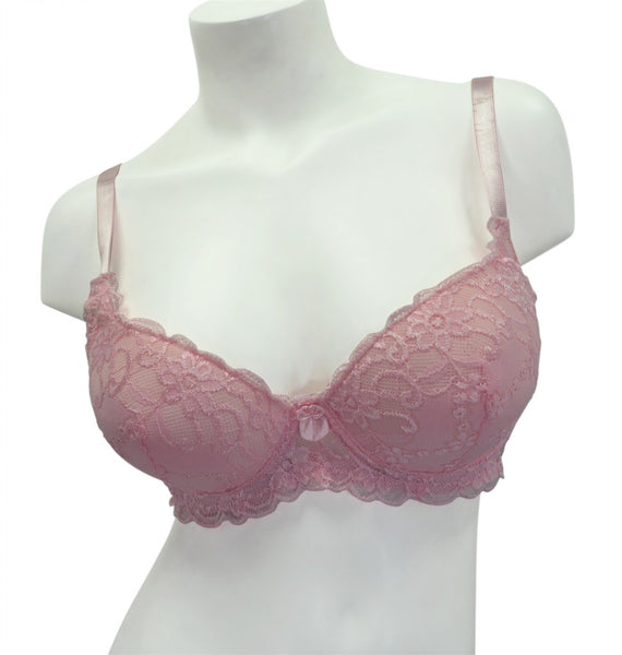 144 Wholesale Sofra Ladies Lace Dd Cup Bra, Plus Size - at 