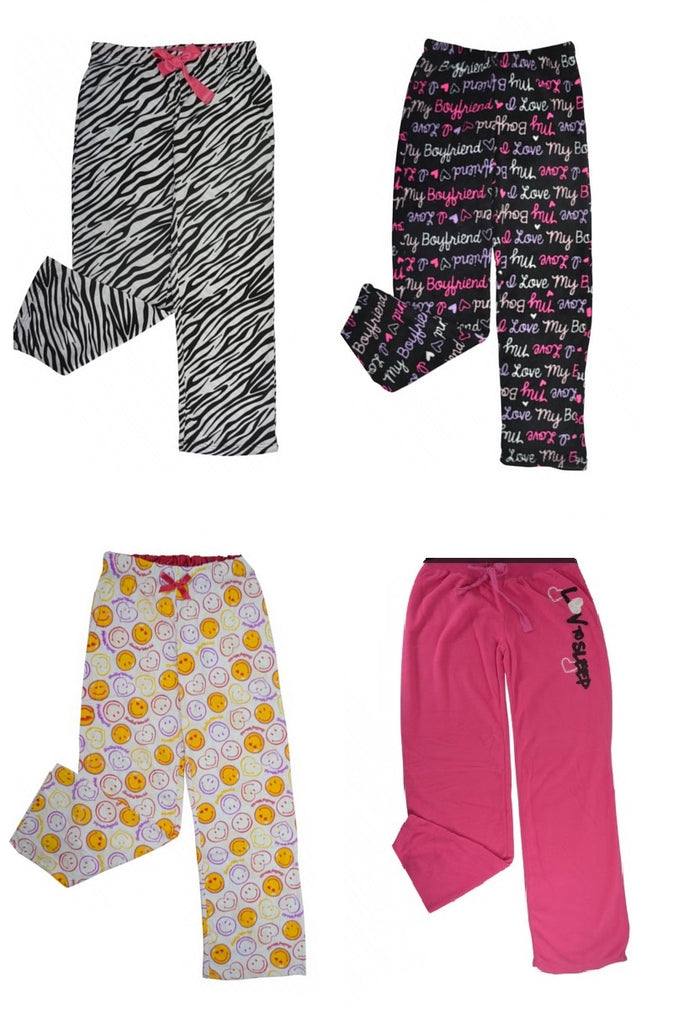 Wholesale Pajama Long Bottoms 24 Assorted Pieces