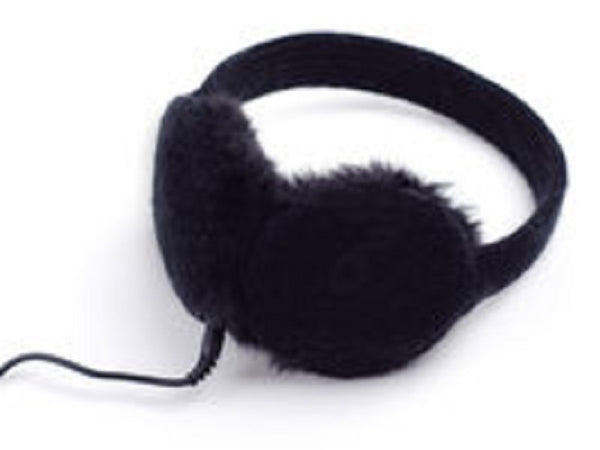 Chatties Wired Cozy Fashion Earmuffs with Built-in Speakers - 12 units