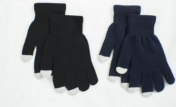 2 Pairs of Touchscreen Gloves Unisex