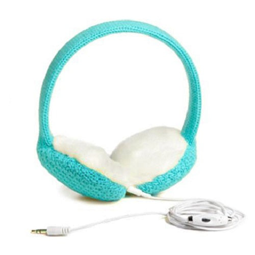 Chatties Wired Cozy Fashion Earmuffs with Built-in Speakers - 12 units