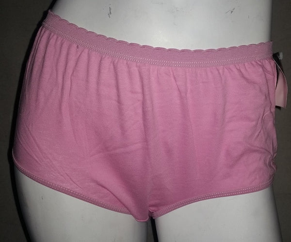 Pink 100% Cotton Briefs - Plus-Size - 6Pack