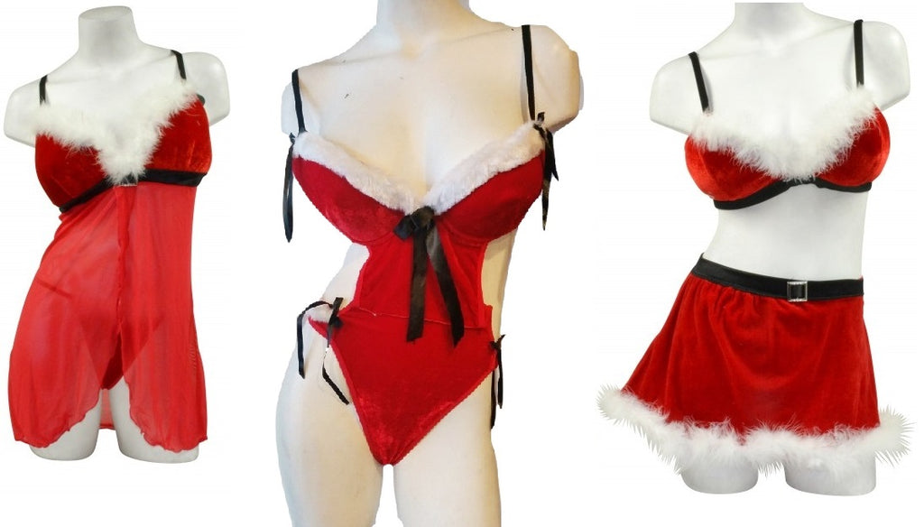 Sexy Adult Costumes Santa's Helper Holiday Outfits - Assorted
