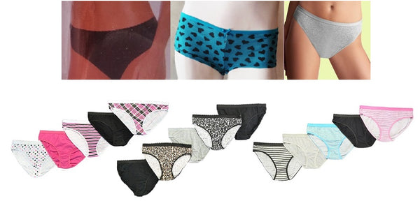 Women's Cotton Panties - Assorted