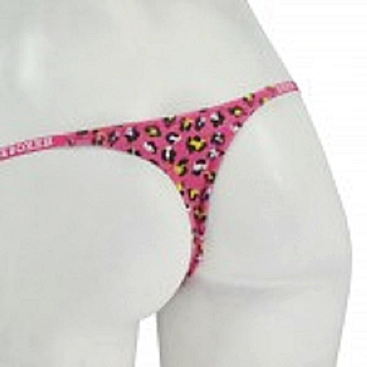 Joe Boxer 3pack Thongs - Pink Leopard