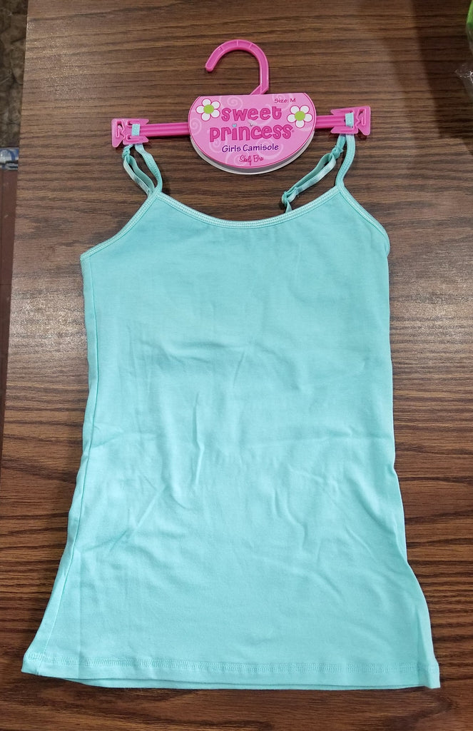 Soft Green Cami Top for Girls