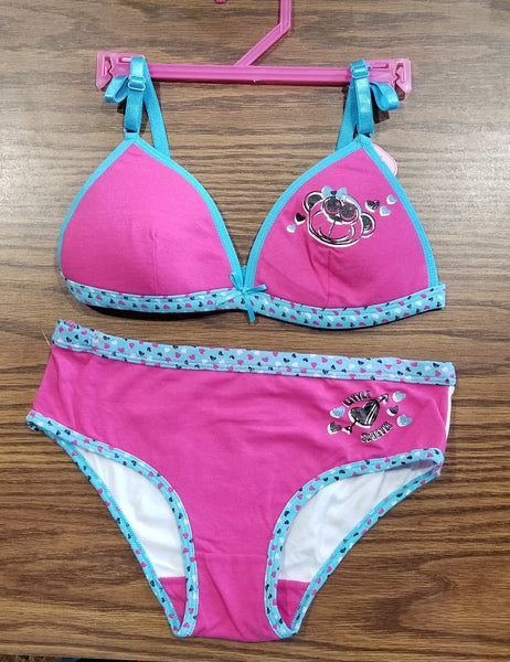 Girls Bra & Panty Set - Let it Snow – wholesalecamel