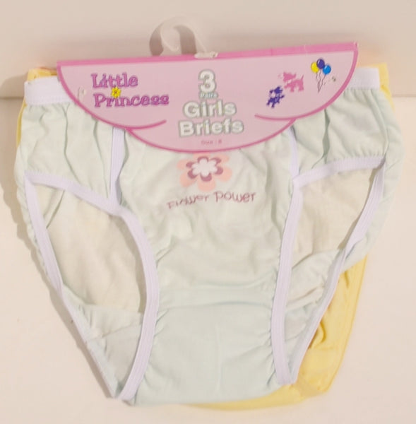 3pc Kids Panties On Hanger