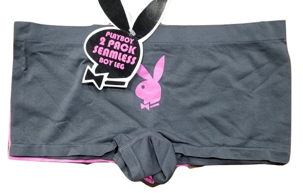 2 Pairs of Plus-Size Playboy Boyshorts