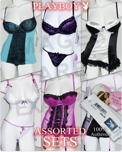 Sexy ***Playboy Brand*** Assorted Lingerie