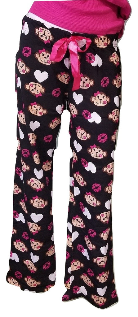 Pajama Pants - Monkey Kiss