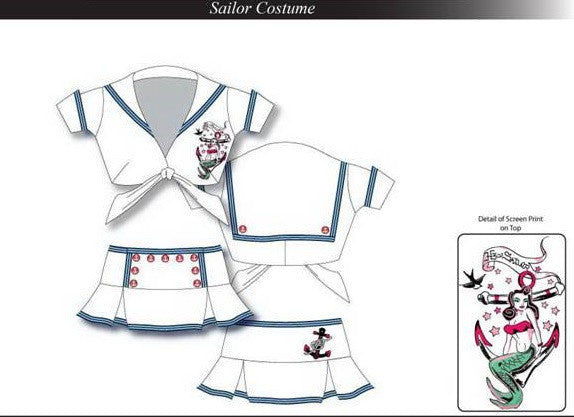 Women's Costume - Sexy Sailor Outfit