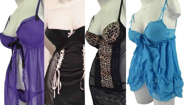 Plus-Size Bras, Panties, or Lingerie